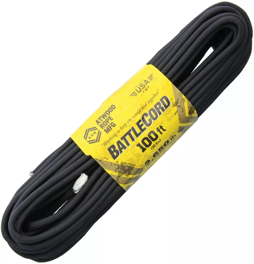BattleCord Black 100 ft