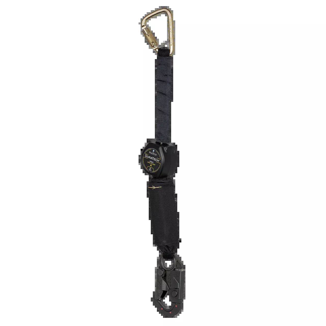 FallTech 6' Arc Flash Mini SRL w/ Dielectric Dorsal Connecting Snap Hook and Steel Anchorage Carabiner - 72906SCD1