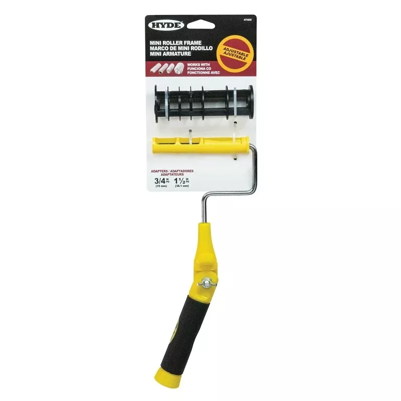 Hyde 47402 Adjustable Mini Frame with 3/4 in Jumbo and 1-1/2 in Core Adapter