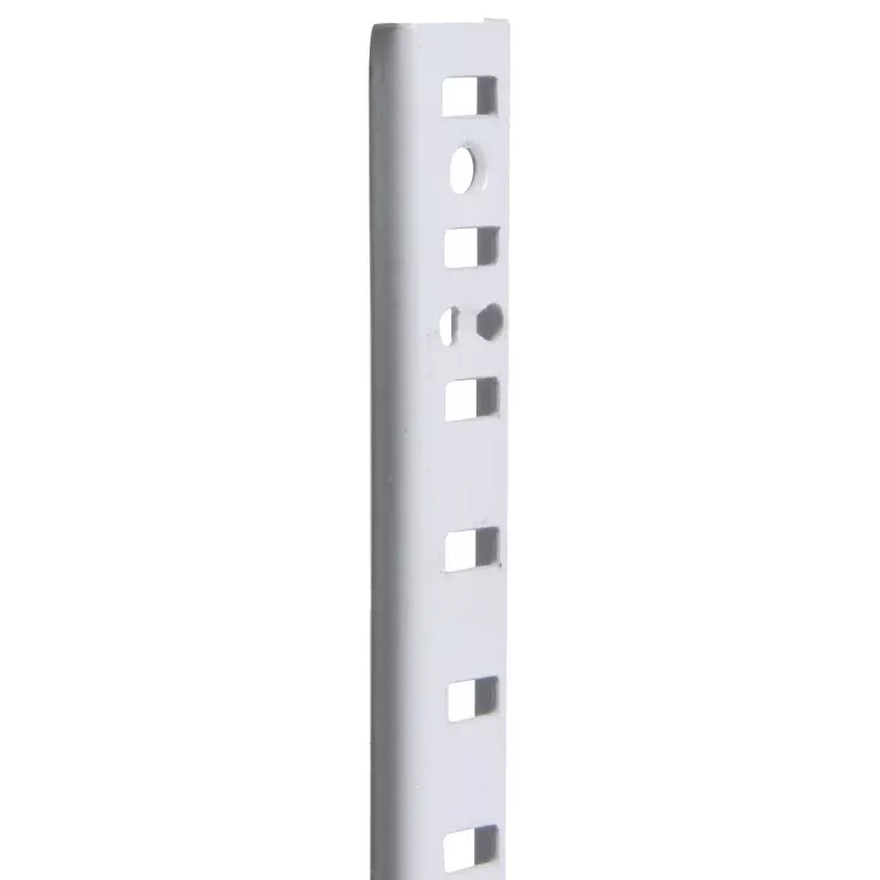 Knape & Vogt 255 Series 255 WH 36 Pilaster Standard, Mortise-Mount, Specifications: 23 ga Thickness, 36 in Size