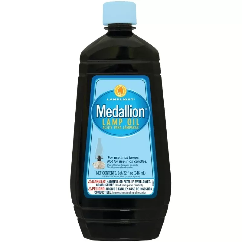 Lamplight 60005 Lamp Oil, Unscented, Specifications: 32 oz, Mild Hydrocarbon Odor