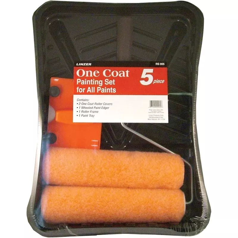 Linzer RS905 Roller and Tray Kit, Plastic