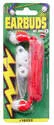 Red Earbuds With Microphone